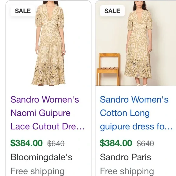 Sandro Naomi dress - Picture 8 of 10